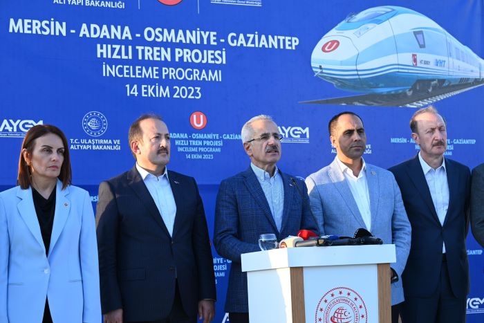 Bakan Uraloğlu, hızlı tren hattı projesini inceledi